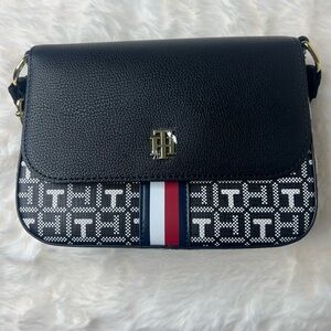 Tommy Hilfiger cross body bag brand logo printed women's